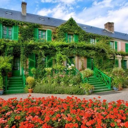 Maison Fleurs De Lys, Climatisee, Wifi Et Parking Privee Gratuit, Lave-Linge, Vernon Giverny Dış mekan fotoğraf